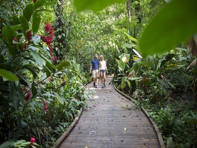 Rainforest walking trail in Costa Rica’s Premier Development in the Central Pacific with Luxury Houses for sale