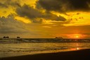 Sunset at Ballena Beach