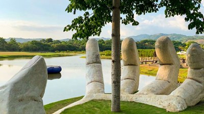 Private lake in Magical beach community, Luxury condos for sale in Jaco, Costa Rica