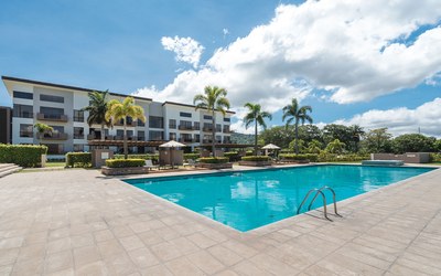 Modern, elegant and exclusive residential community in Costa Rica - beautiful pool to relax and enjoy
