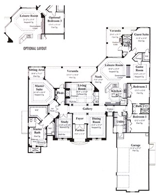 Altos los Robles House Plan Option