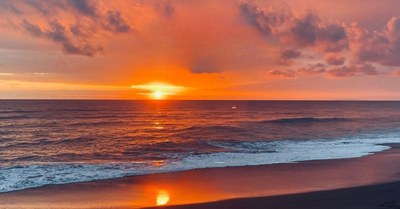 Vistas incríveis do pôr do sol - Comunidade de praia mágica - lotes à venda em Playa Hermosa, Costa Rica