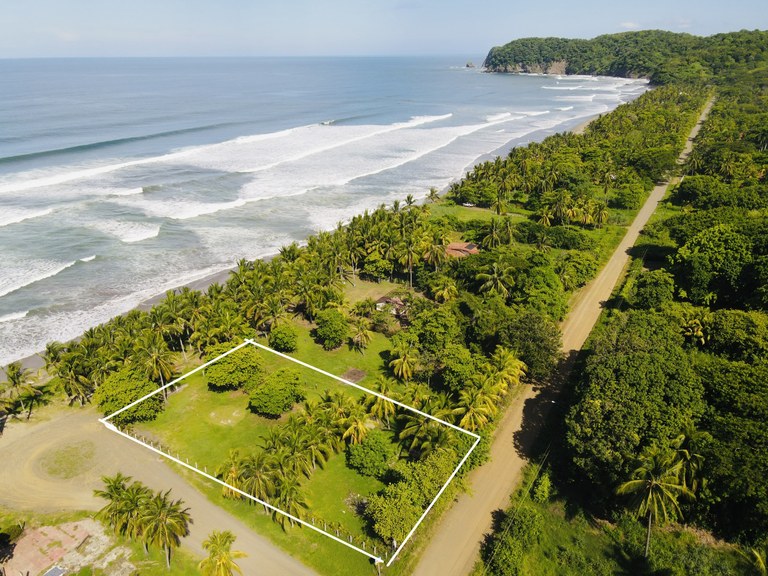 Ocean Front Lot for sale Guanacaste Costa Rica