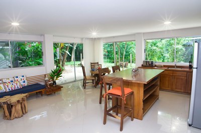 Great Room of Casa Cedro - Costa Rica Beach Rental Guanacaste 2 bedroom for rent in gated community.JPG