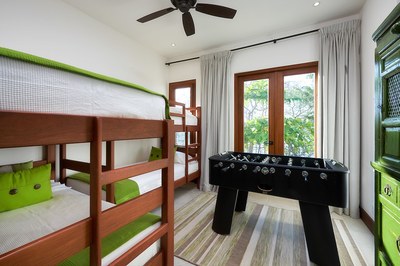 Children's Bunk Area of Luxury 5 Bedroom Oceanfront Residence in Guanacaste, Costa Rica