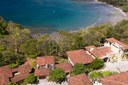 Aerial Beachfront View of Luxury 5 Bedroom Oceanfront Residence in Guanacaste, Costa Rica