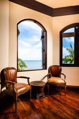 Bedroom of Luxury 9 Bedroom Window Oceanfront Residence in Guanacaste, Costa Rica
