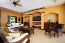 TV Sitting Area of Luxury 7 Bedroom Oceanfront Residence in Guanacaste, Costa Rica
