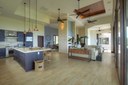 Living Area and Open Kitchen of Luxury 5 Bedroom Panoramic Oceanview Residence in Guanacaste, Costa Rica