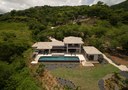 Aerial View of Luxury 5 Bedroom Villa with Panoramic Pacific Ocean View in Guanacaste, Costa Rica  