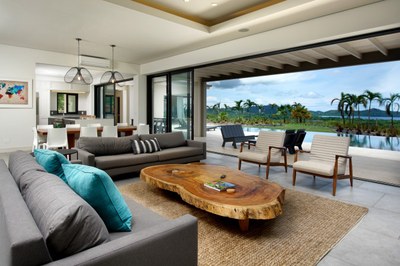 Living Area of Luxury 5 Bedroom Villa with Panoramic Pacific Ocean View in Guanacaste, Costa Rica 