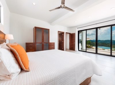 Bedroom of Modern Luxury 4 Bedroom  Ocean View Villa in Guanacaste, Costa Rica