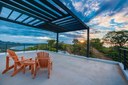 Lounging Deck of Modern Luxury 4 Bedroom  Ocean View Villa in Guanacaste, Costa Rica