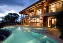 Pool Area of Luxury 4 Bedroom Ocean View Villa in Guanacaste, Costa Rica