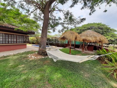 Pool Area of Charming Residence with Private Pool in Potrero, Guanacaste