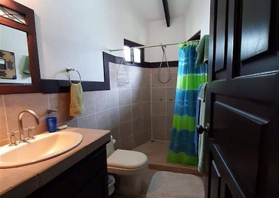 Bathroom of Charming Residence with Private Pool in Potrero, Guanacaste