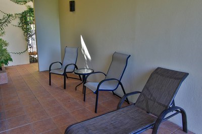 Lounging Area of Luxury Ocean View Villa in Playa Potrero, Guanacaste