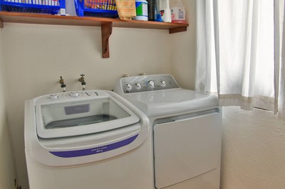 Laundry area of Luxury Ocean View Villa in Playa Potrero, Guanacaste