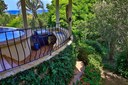 BBQ Terrace of Luxury Ocean View Villa in Playa Potrero, Guanacaste