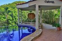 BBQ Terrace of Luxury Ocean View Villa in Playa Potrero, Guanacaste