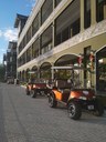 Golf Cart of Modern Luxury Multiple Ocean View condominium for rent in flamingo, Costa Rica