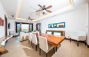 Dining Area of Modern Luxury Multiple Ocean View Condominium for Rent in Flamingo, Guanacaste