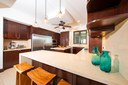 Kitchen of Modern Luxury Multiple Ocean View Condominium for Rent in Flamingo, Guanacaste