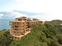 Exterior of Beautiful Modern Luxury Ocean View Condominium for Rent in Flamingo, Guanacaste 