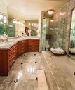 Bathroom of Ocean View 2 Bedroom Beach Access Villa for Rent in Playa Flamingo, Guanacaste
