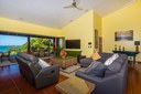 Living Area of Ocean View and Ocean Access Villa on Playa Potrero, Guanacaste