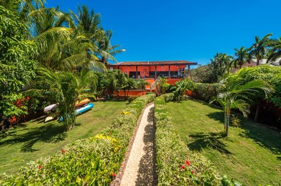 Beach Walkway of Ocean View and Ocean Access Villa on Playa Potrero, Guanacaste