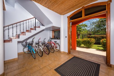 Bikes of Ocean View and Ocean Access Villa on Playa Potrero, Guanacaste