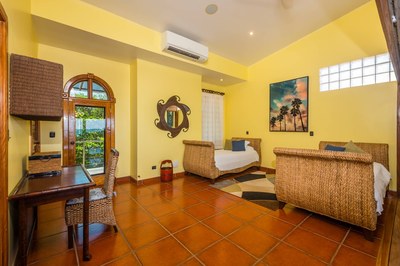 Bedroom of Ocean View and Ocean Access Villa on Playa Potrero, Guanacaste