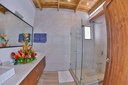 Bathroom of Ocean Front Villa with Private Pool for Rent in Playa Potrero