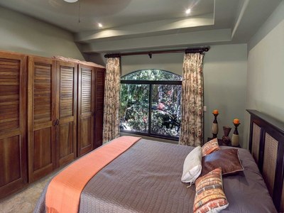 Bedroom of Elegant Modern Villa with Private Pool Close to Beach in Potrero 