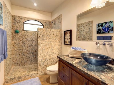 Bathroom of Elegant Modern Villa with Private Pool Close to Beach in Potrero 