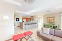 Living Area of 3 Bedroom Spacious Condominium in Residence at Playa Langosta