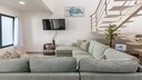 Living Area of Brand New Modern Home for Rent in Surfside Potrero