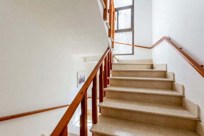 Staircase of Panoramic Ocean View Condo In Flamingo Heights 