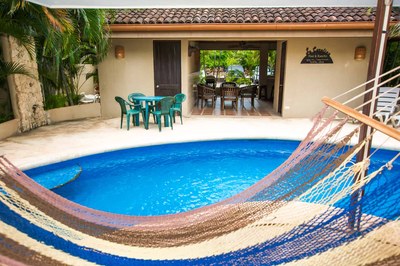 Pool Area of Charming Budget Friendly Condominium in Brasilito, Guanacaste