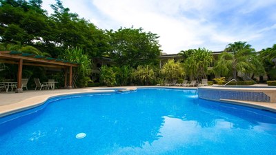 Pool Area of Eco-Friendly Condominium in Playa Penca, Potrero