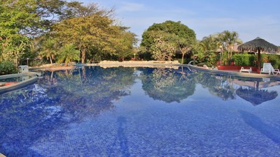 Pool Area of Tuscany Style villa Close To Potrero, Guanacaste
