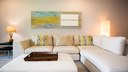 Living Area of Modern 2 Bedroom Condominium with Garden Views in Playa del Coco