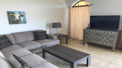 Living Area of Charming 2 Bedroom home close to Playa Hermosa