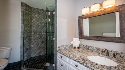 Bathroom of Luxury Villa with Private Apartment and Ocean View in Flamingo