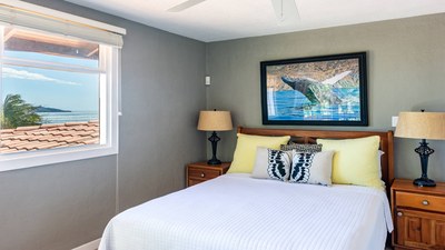 Bedroom of Luxury Villa with Private Apartment and Ocean View in Flamingo