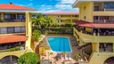 Pool Area of 2 Storie Ocean View Luxury Condominium in Flamingo