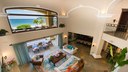 Living Area of Amazing 6 Bedroom Luxury  Oceanfront Villa directly on Flamingo Beach 