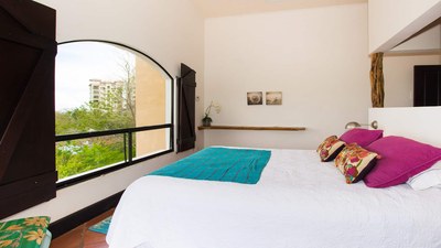 Bedroom of Penthouse condominium with 3 Different Amazing Views in Flamingo