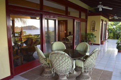 Casa Tigre for rent- View of nature from its beautiful terrace